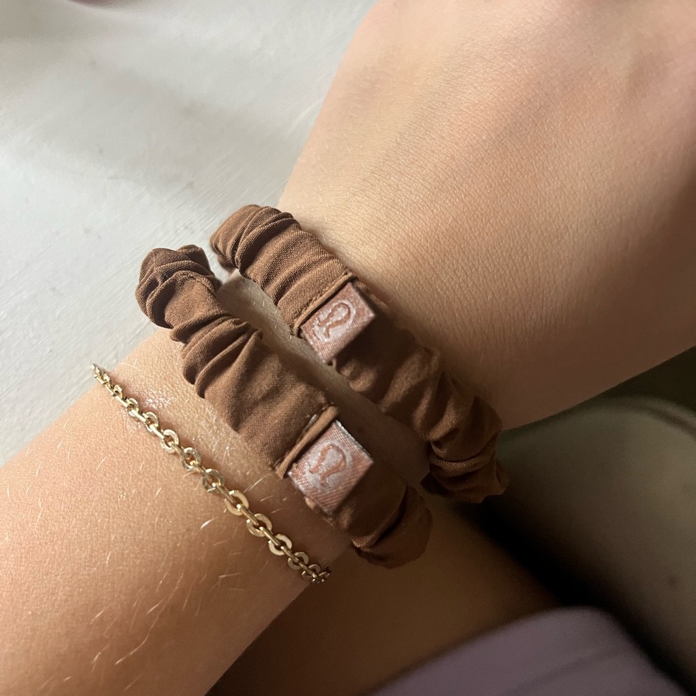 Brown Scrunchie LULU Set